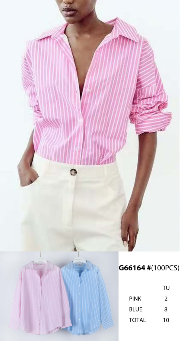 Koszule damska (Francja produkt) Roz Standard, Mix Kolor .Paczka 10 szt 1